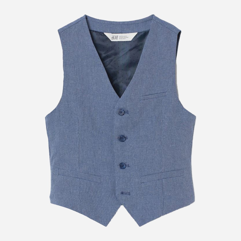 

Жилет H&M 11-0748905-001 140 см Голубой (СА2000001890080)
