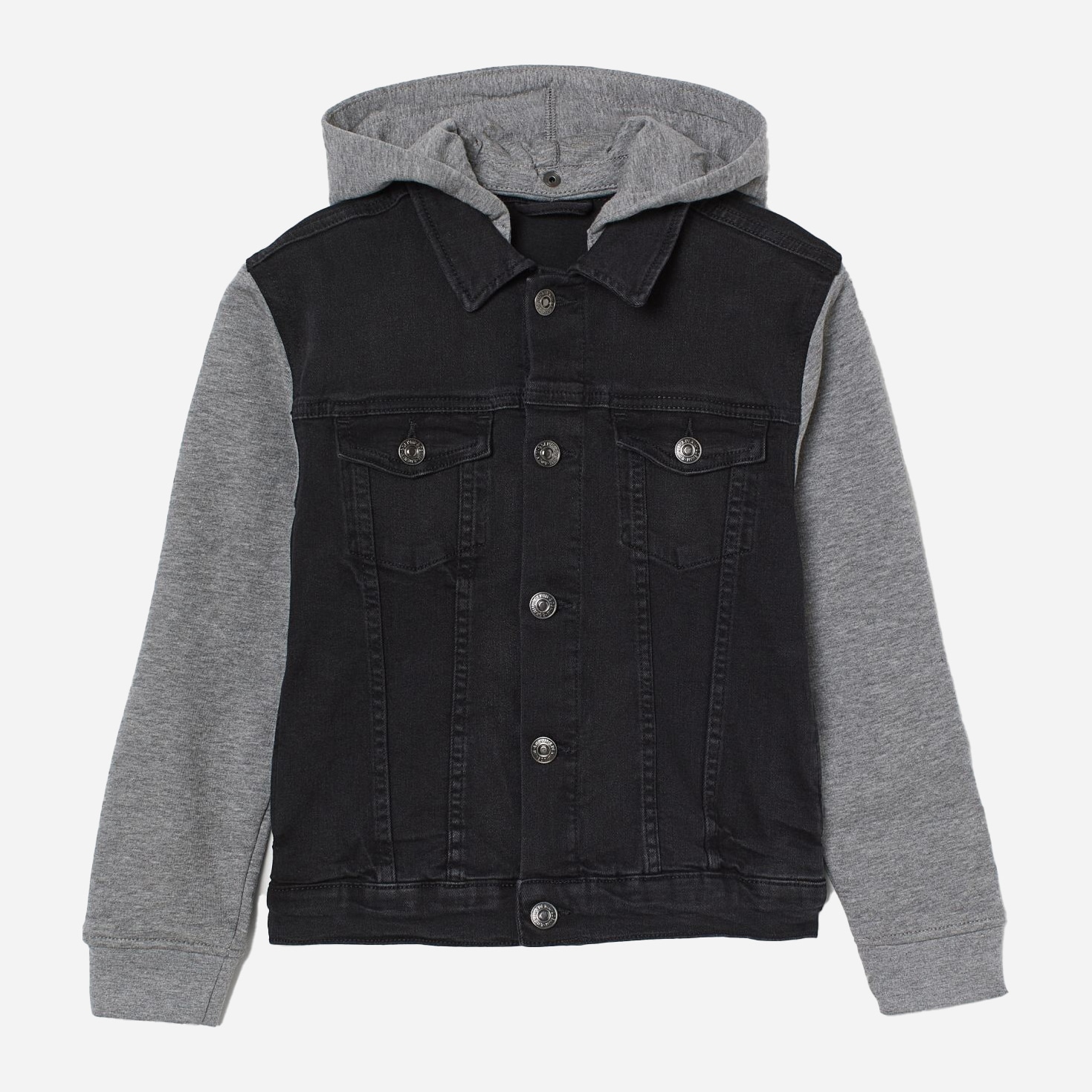 

Джинсовая куртка H&M 11-0754027-003 146-152 см Черная (СА2000001889848)