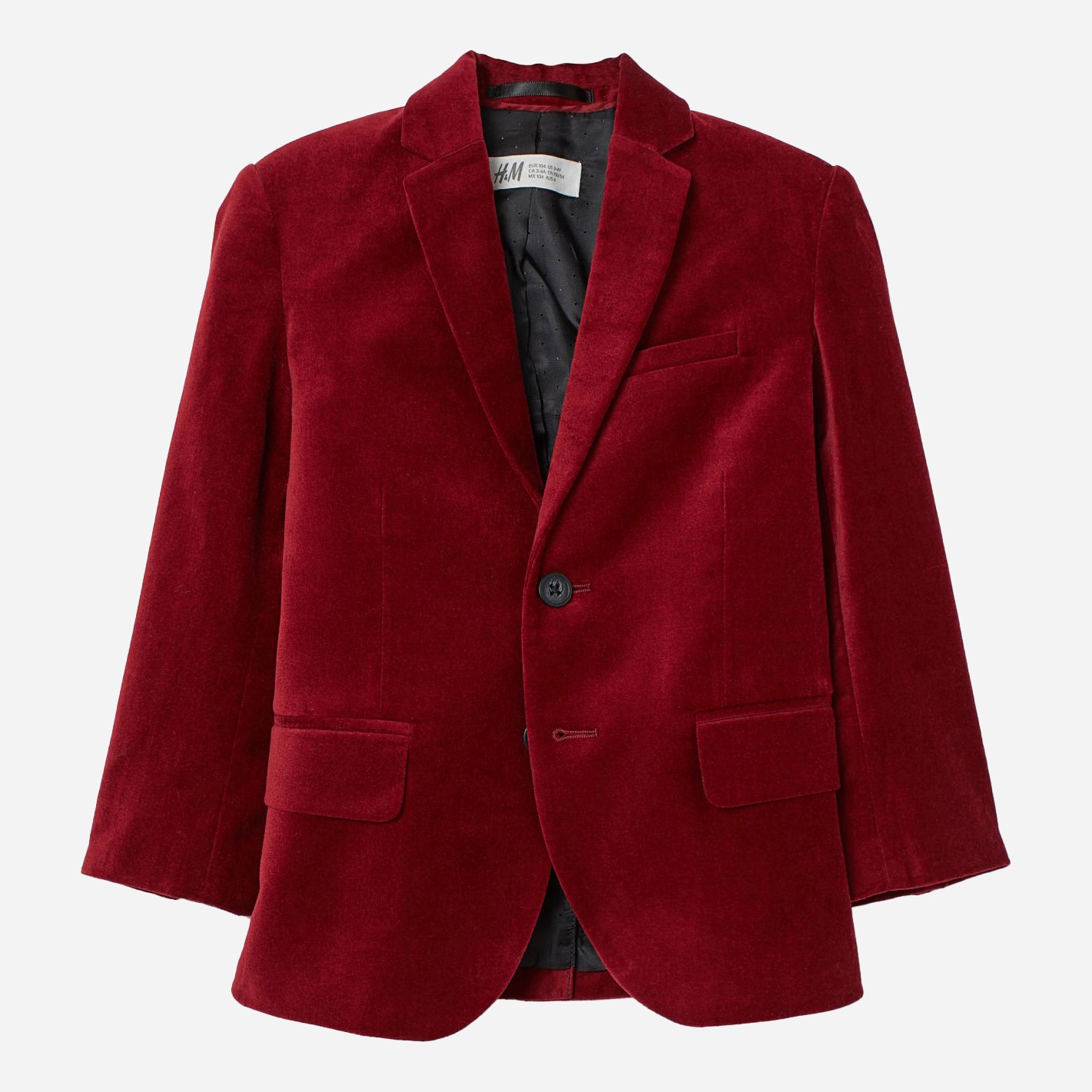 

Пиджак H&M 0755720-0 110 см Красный (СА2000001889879)