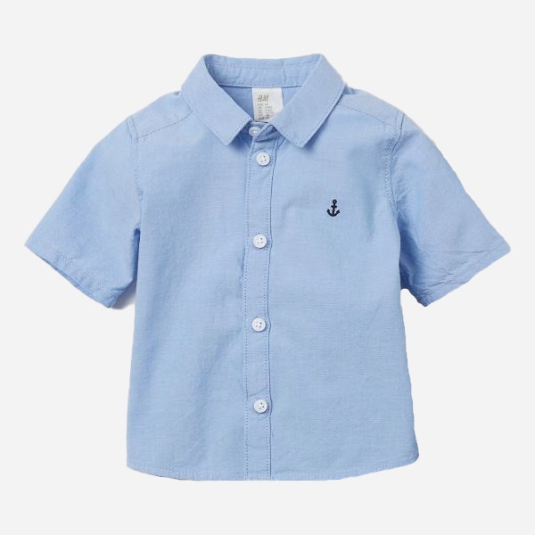 

Рубашка H&M 11-0693489-001 80 см Голубая (СА2000001889633)