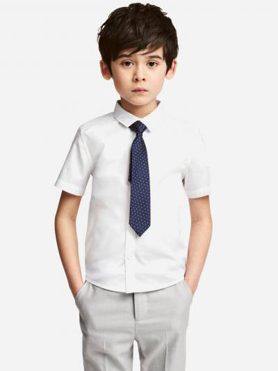 

Рубашка + галстук H&M 11-0717583-001 170 см Белая (СА2000001889534)