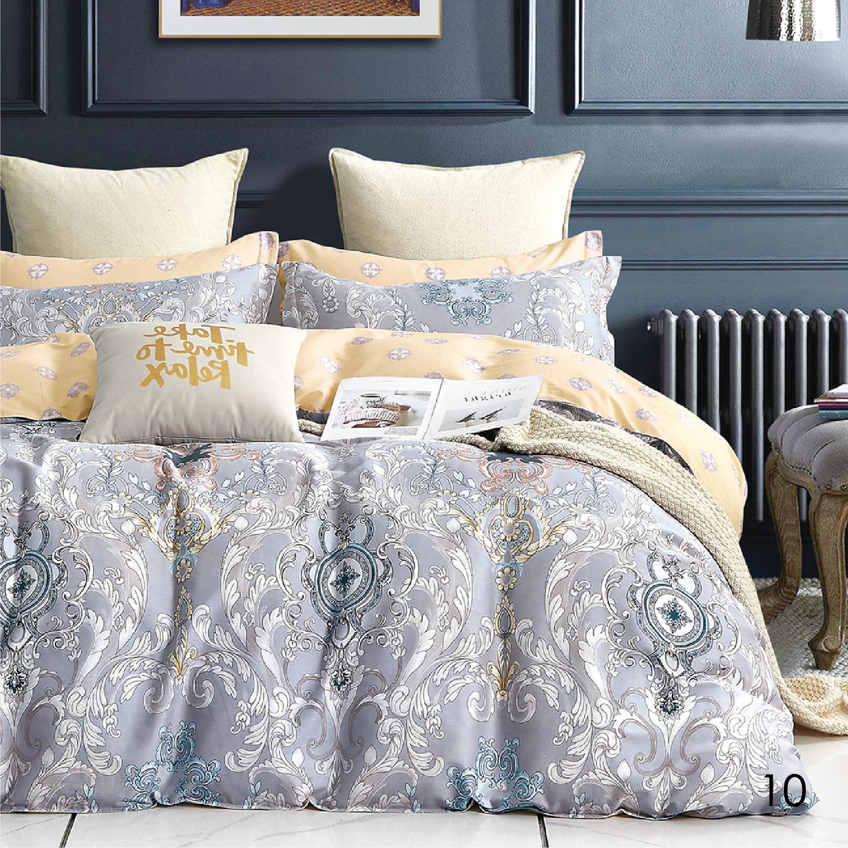 

Комплект постельного белья Isleep полуторный Сатин Twill 10