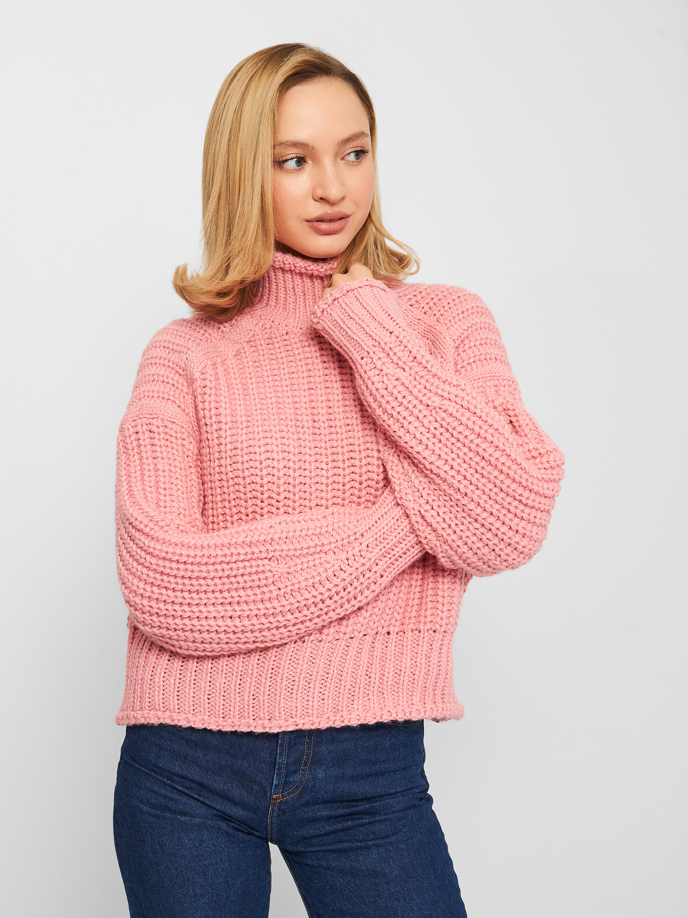 

Свитер H&M 8732796log M Розовый