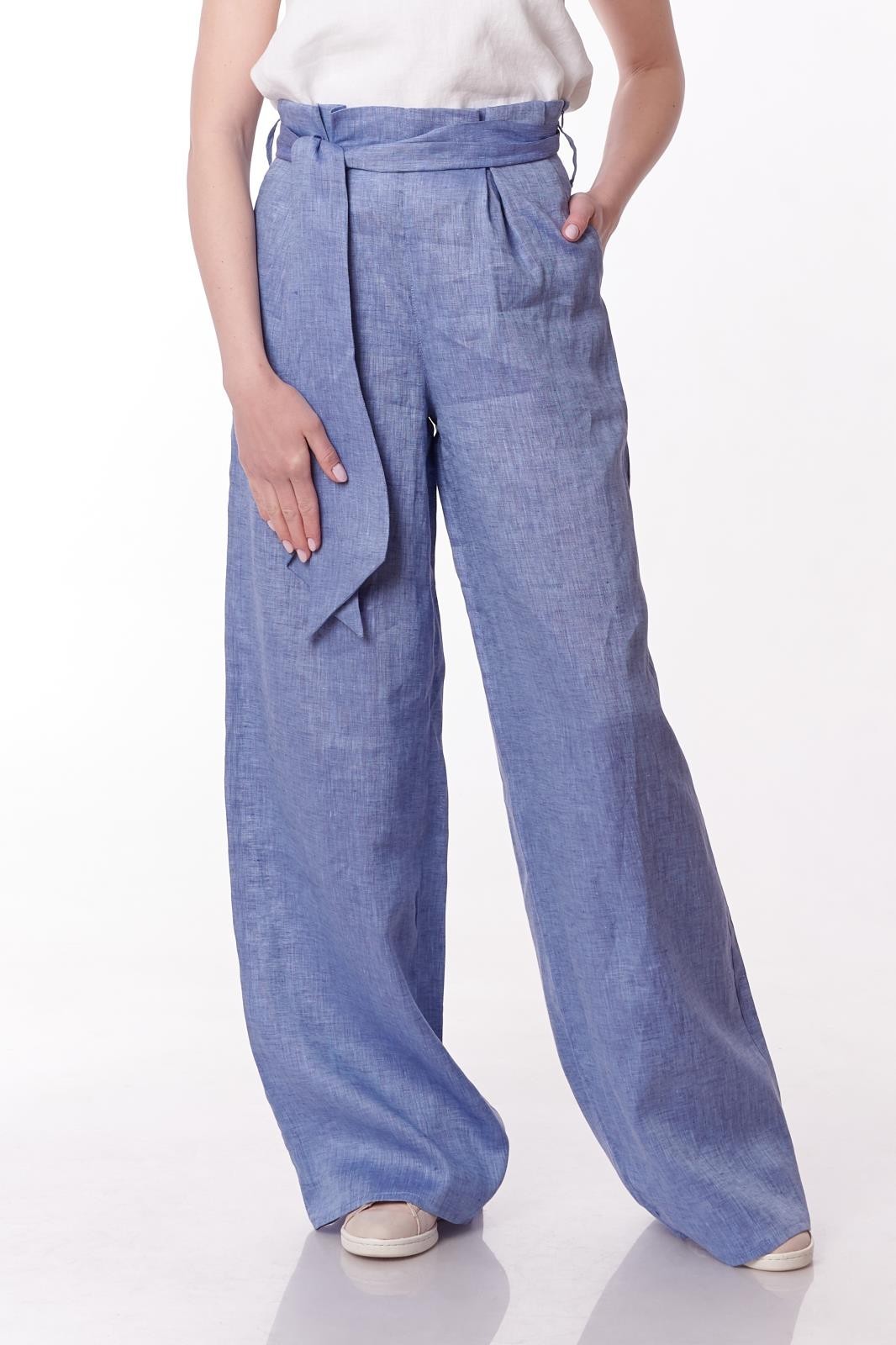 

Брюки палаццо Syringa  голубой 17420-24, Брюки палаццо Syringa L голубой 17420-24