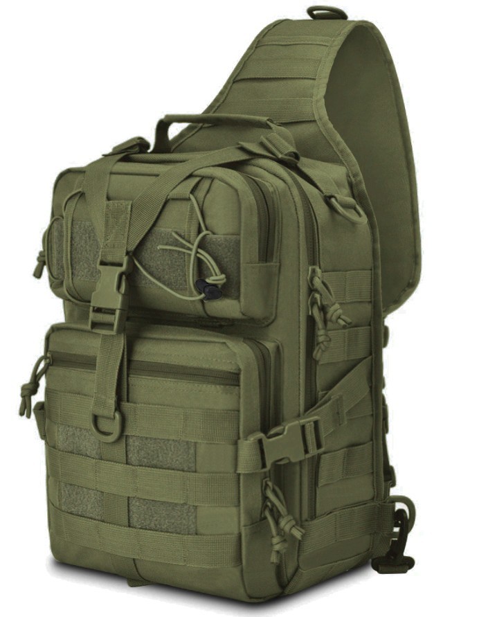 

Сумка тактическая Eagle M04B через плечо 20 л Оливковый