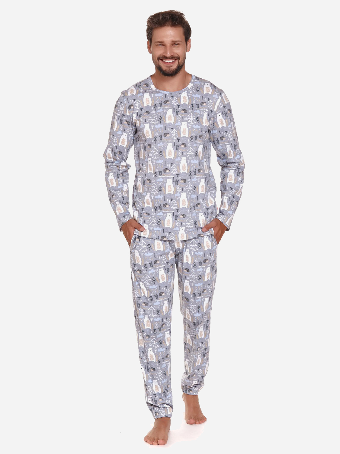 

Пижама Doctor Nap PM 4169  Серая, Пижама Doctor Nap PM 4169 L Серая