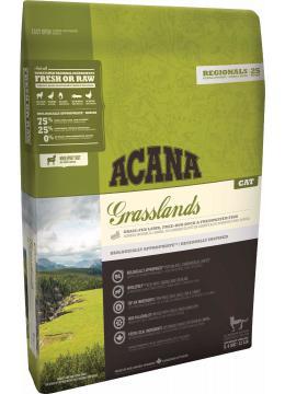 

Сухой корм Acana Grasslands Cat 0.34 кг для кошек всех пород и возраста (ягненок, утка, судак)