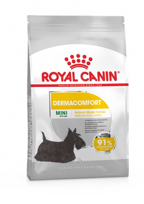 

Royal Canin Mini Dermacomfort сухой корм (Роял Канин) для собак с раздраженной и зудящей кожей 1кг