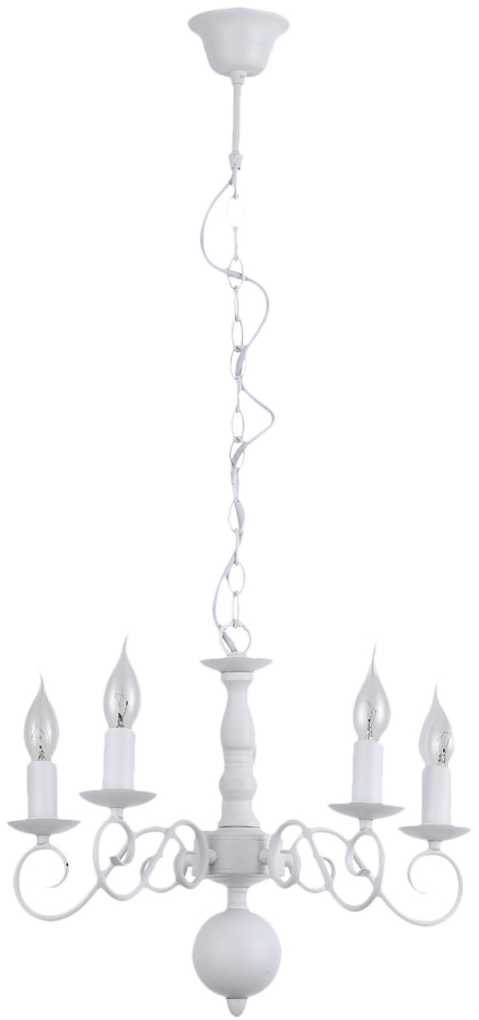 

Люстра Arte Lamp A1129LM-5WH ISABEL 40W E14 белый (A1129LM-5WH)