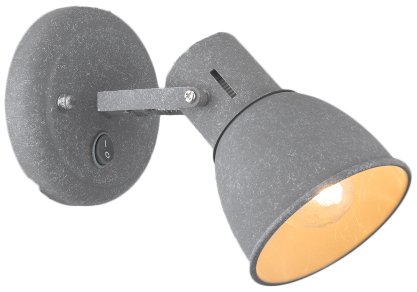 

Светильник настенный Arte Lamp A1677AP-1GY JOVI 40W E14 серый (A1677AP-1GY)