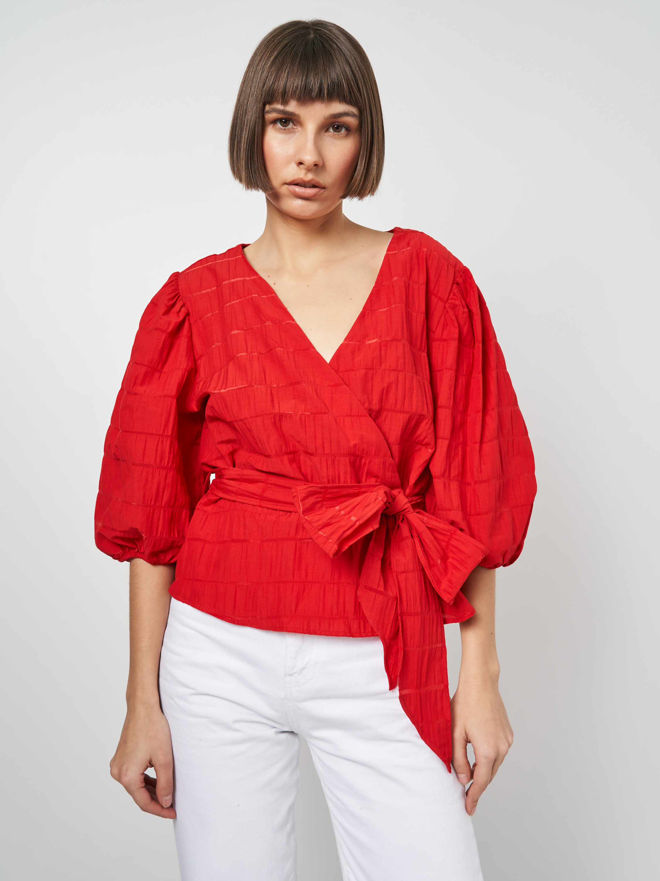 

Блузка H&M 8550760log  Красная, Блузка H&M 8550760log 44 Красная