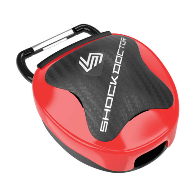 

Футляр для капы антимикробный Shock Doctor MouthGuard Case Красный