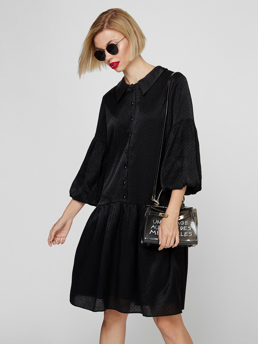 

Платье Sassofono A201-SC-6309 S (36) Черное