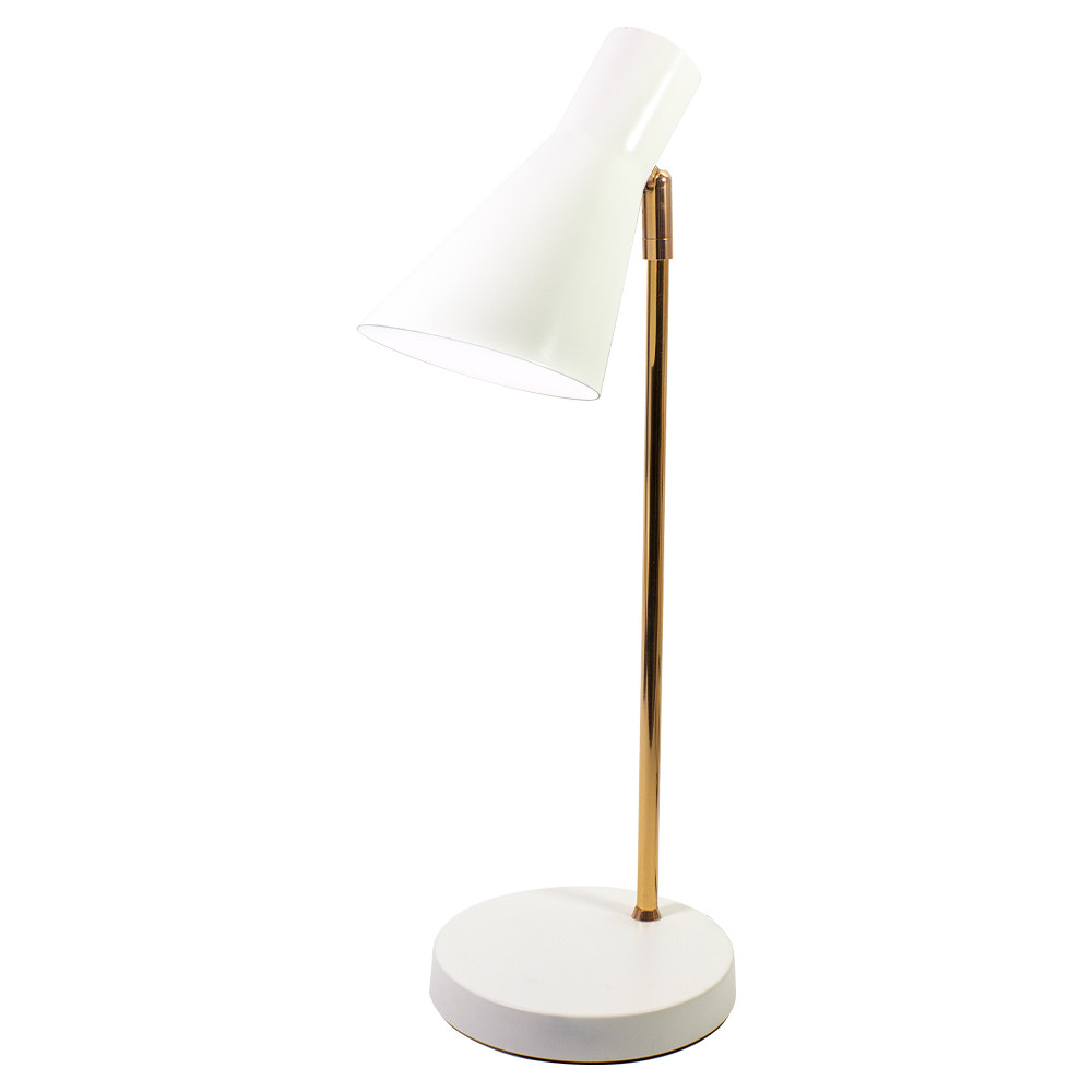 

Настольная лампа Lesko 0114 White офисная ночник для комнаты (K/OPT2-7485-28662)