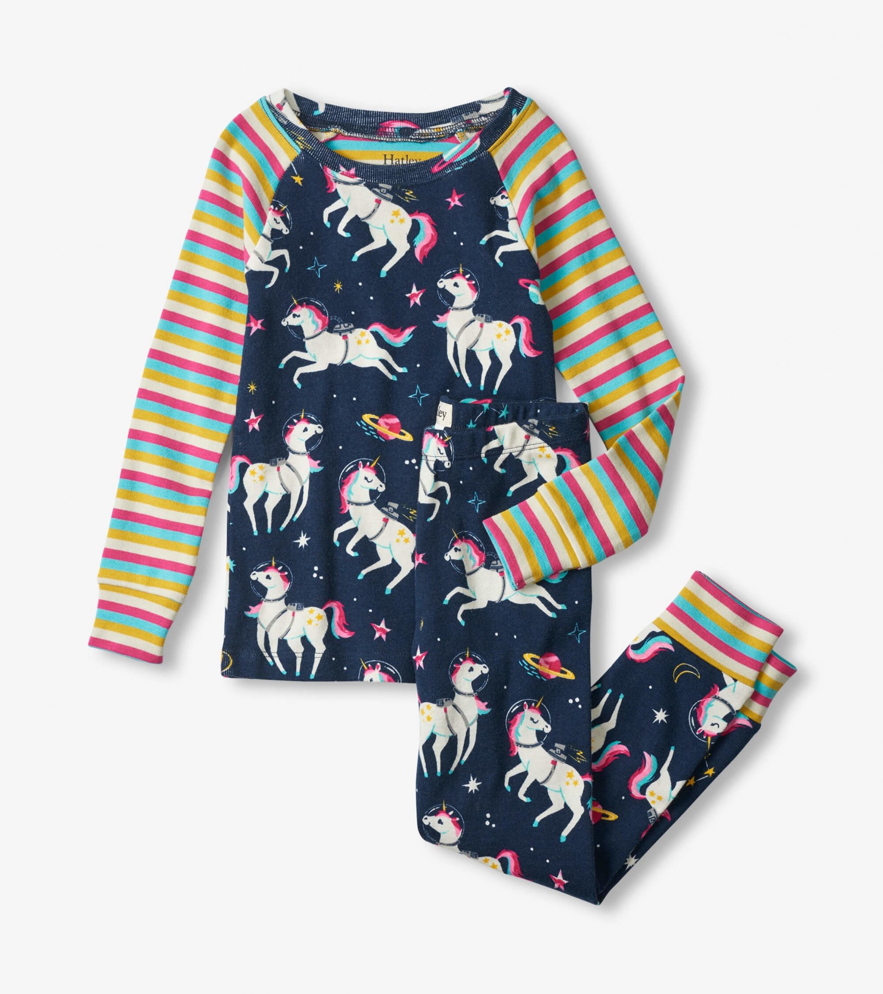 

Піжама Hatley Space Unicorns 10А мультиколор 140см (F21SUK1269)