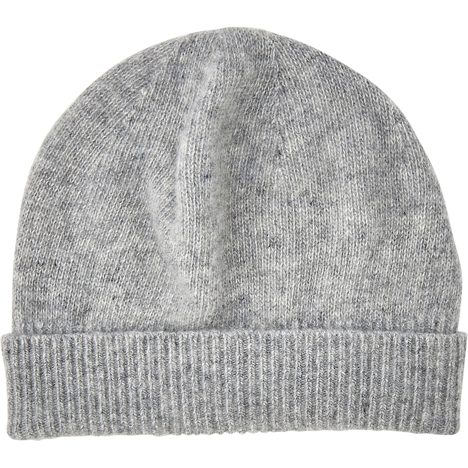 

Шапка Portolano 100% Cashmere Ribbed Cuff Light Heather Grey, Универсальный