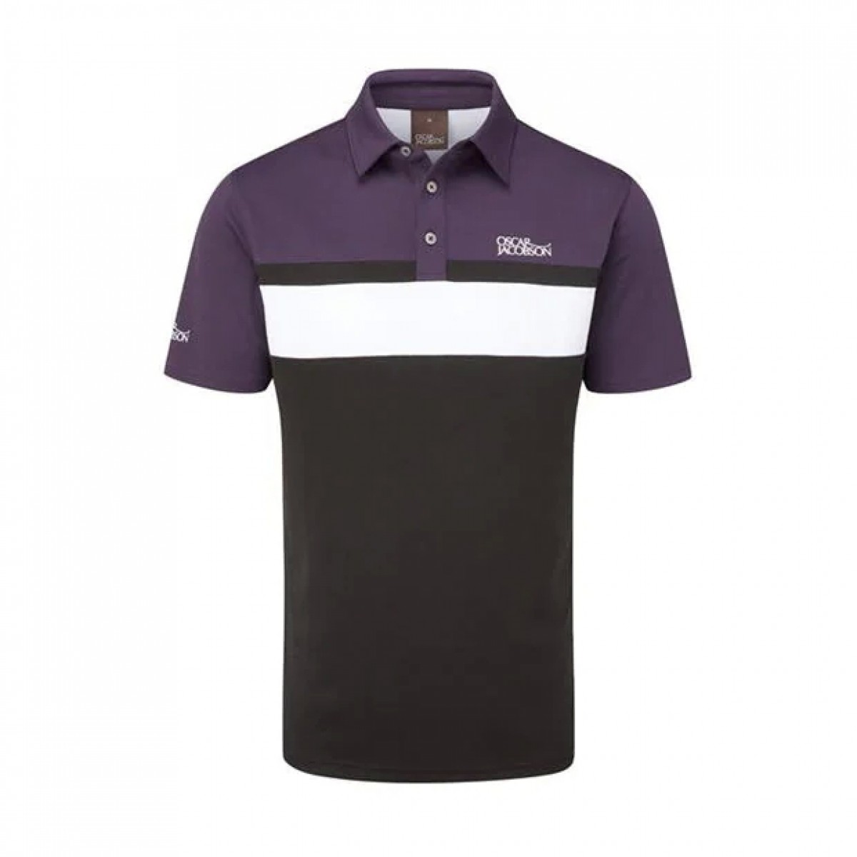 

Поло Oscar Jacobson Black/Plum,  (48, Поло Oscar Jacobson Black/Plum, L (48)