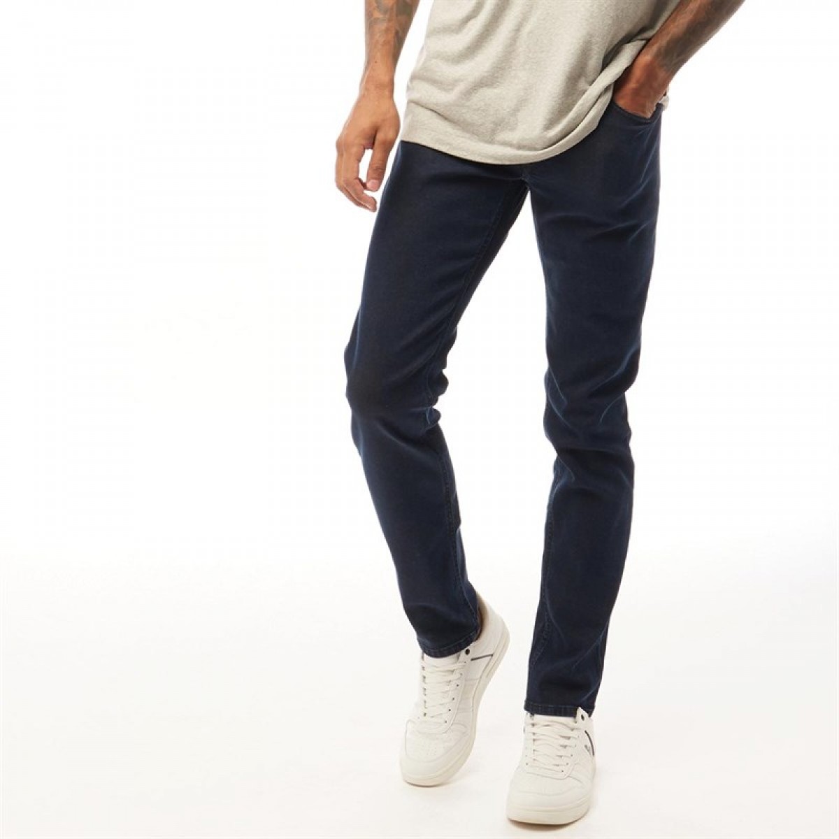 

Джинсы Diesel Thavar R8LC4 Slim Skinny Fit Blue Dark Wash, 40W 32L