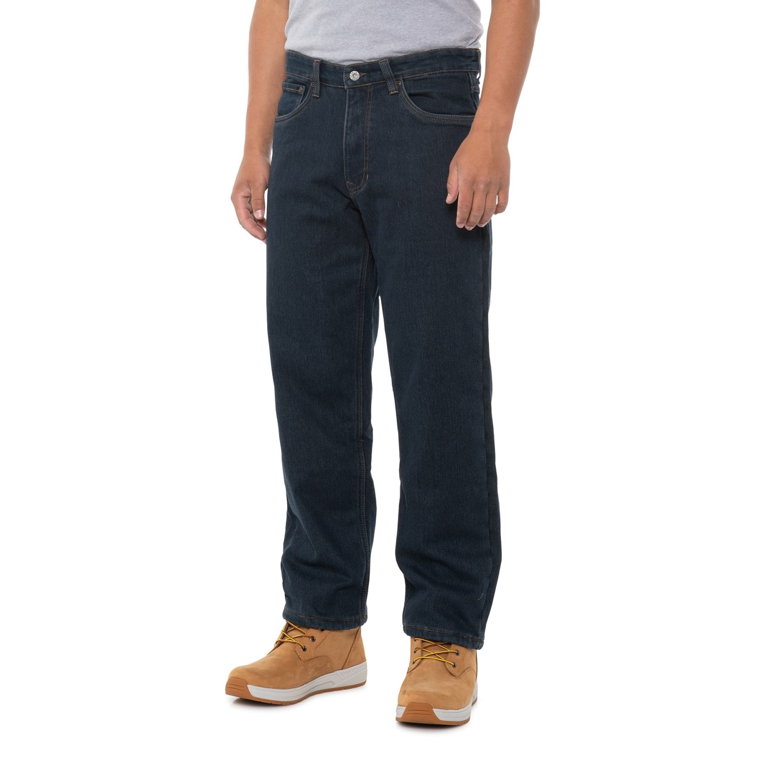 

Джинсы Smith's Workwear Fleece-Lined Work Jeans Dark Vintage Wash, 38W 32L