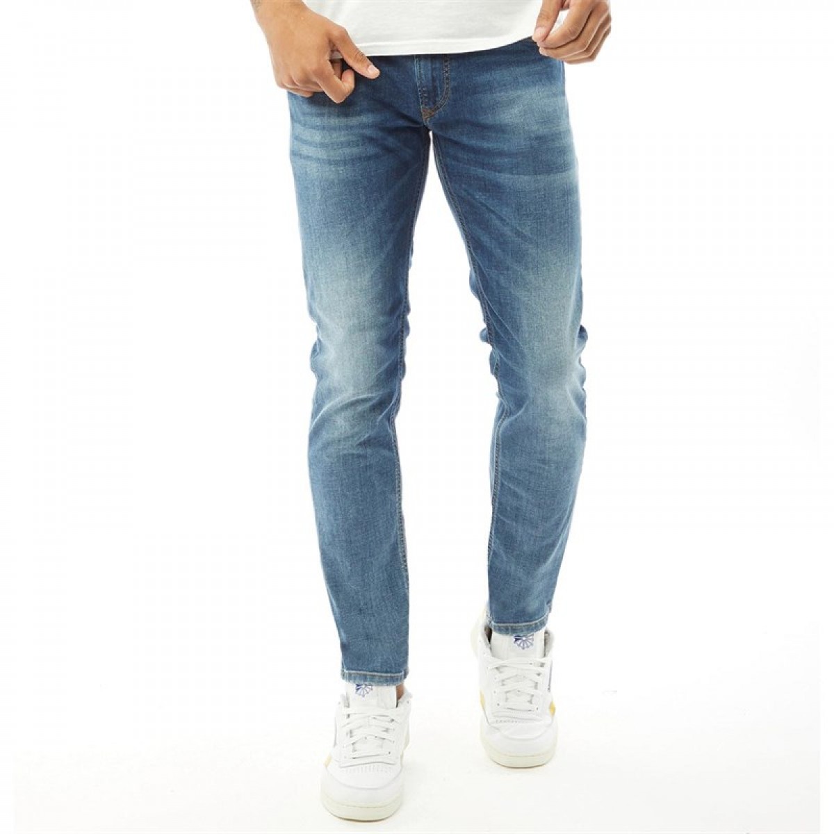 

Джинсы Diesel Thavar XP R8TW4 Slim Skinny Fit Blue Blue, 38W 32L