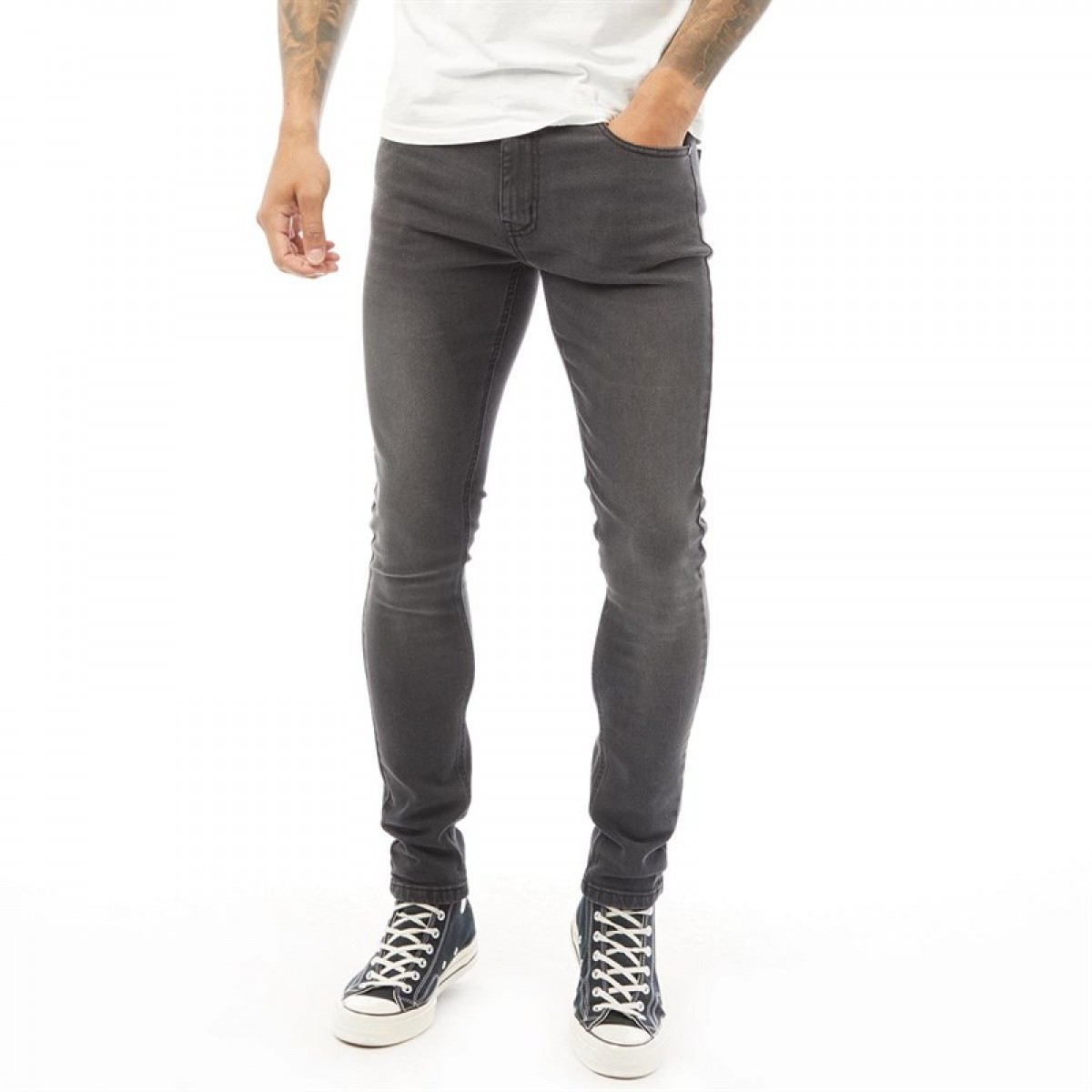 

Джинсы Closure London Slim Fit Dark Grey Wash Washed Grey, 32W 32L