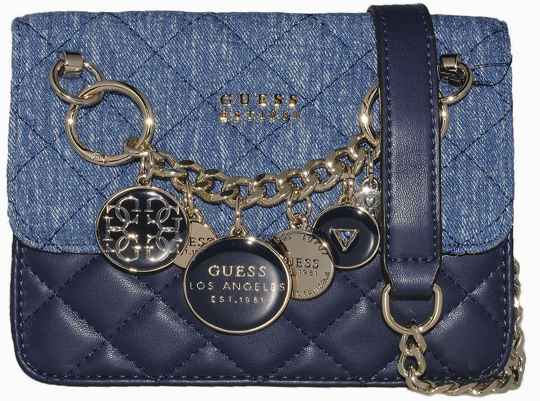 

Сумка Guess Victoria 710778 Джинс