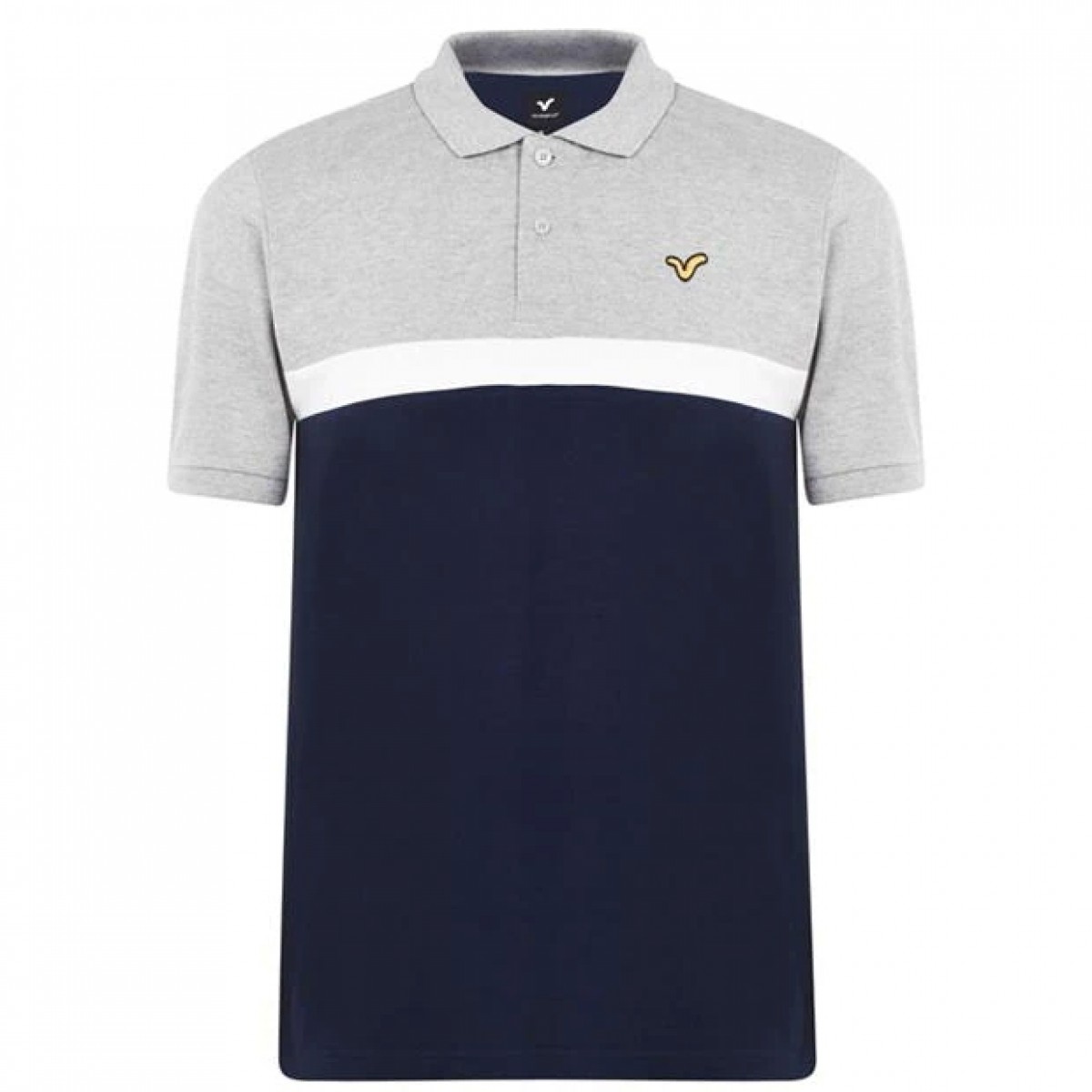 

Поло VOI Pescara Grey/White/Navy,  (44, Поло VOI Pescara Grey/White/Navy, S (44)