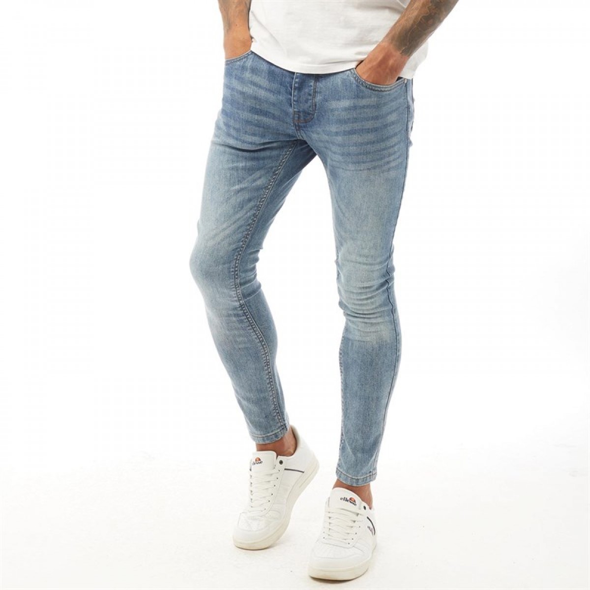 

Джинсы Brave Soul Land Skinny Light Blue Stonewash, 30W 32L