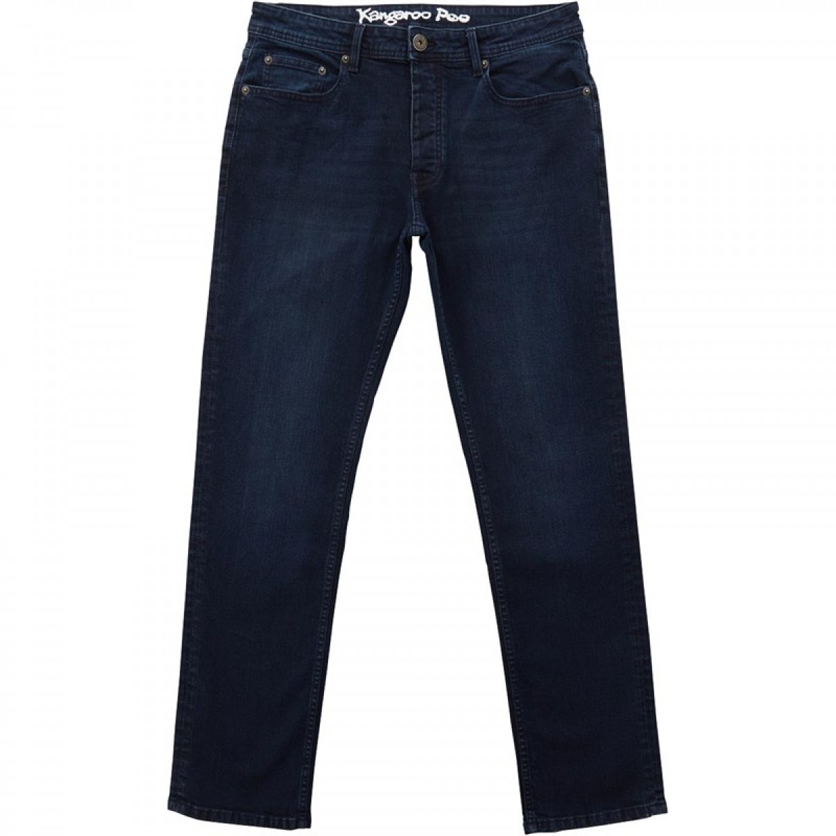 

Джинсы Kangaroo Poo Straight Fit Denim Blue Black Blue, 36W 30L