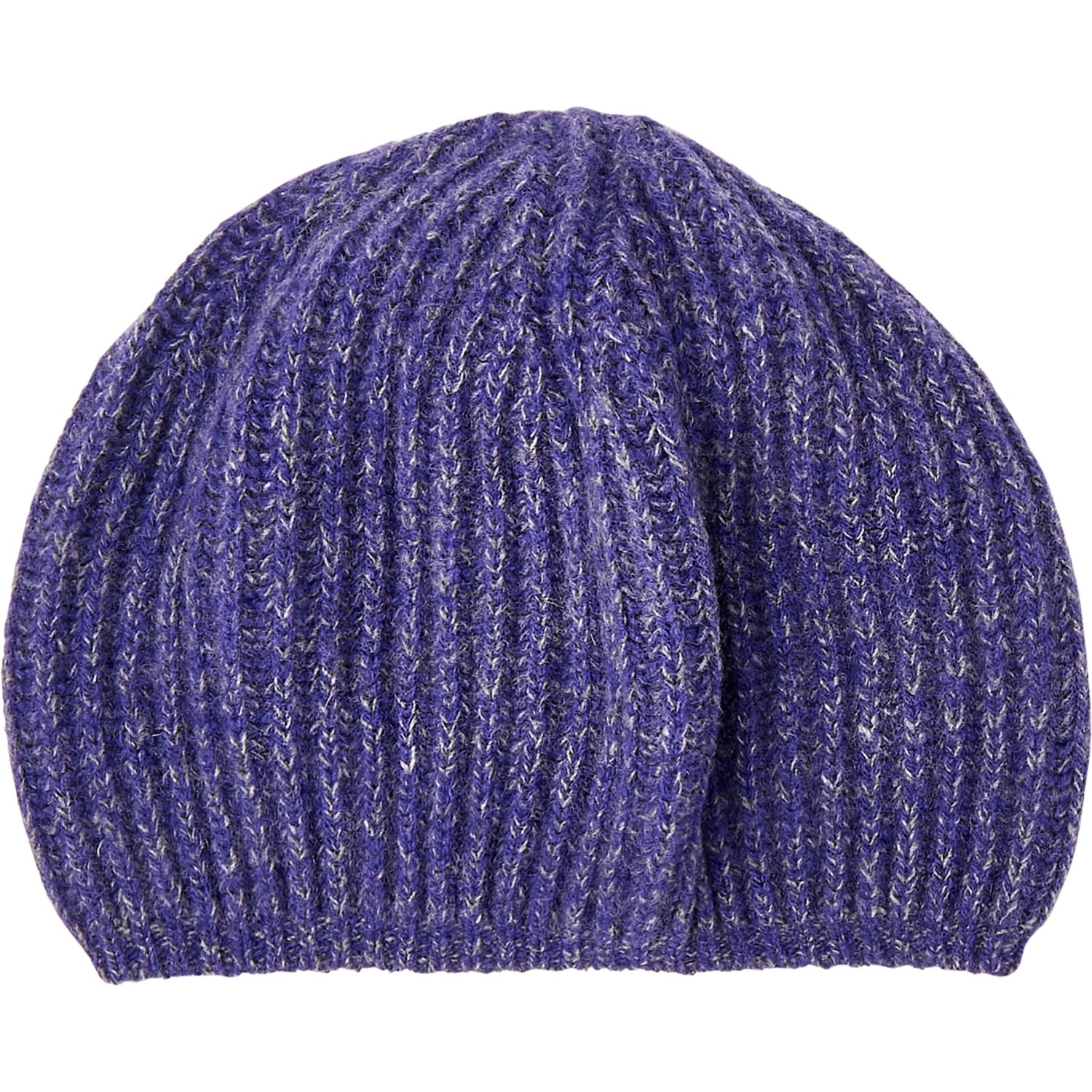 

Шапка Portolano 100% Cashmere Ribbed Twisted Knit Violet/Grey, Универсальный