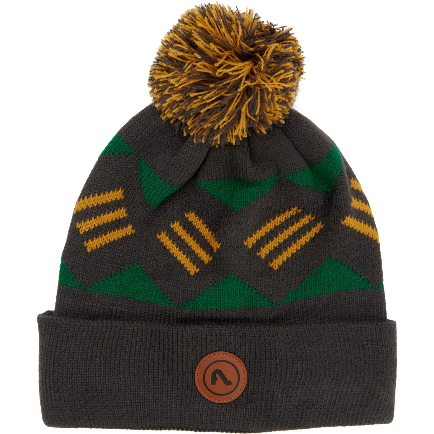 

Шапка Flylow Revival Pom Charcoal, Универсальный