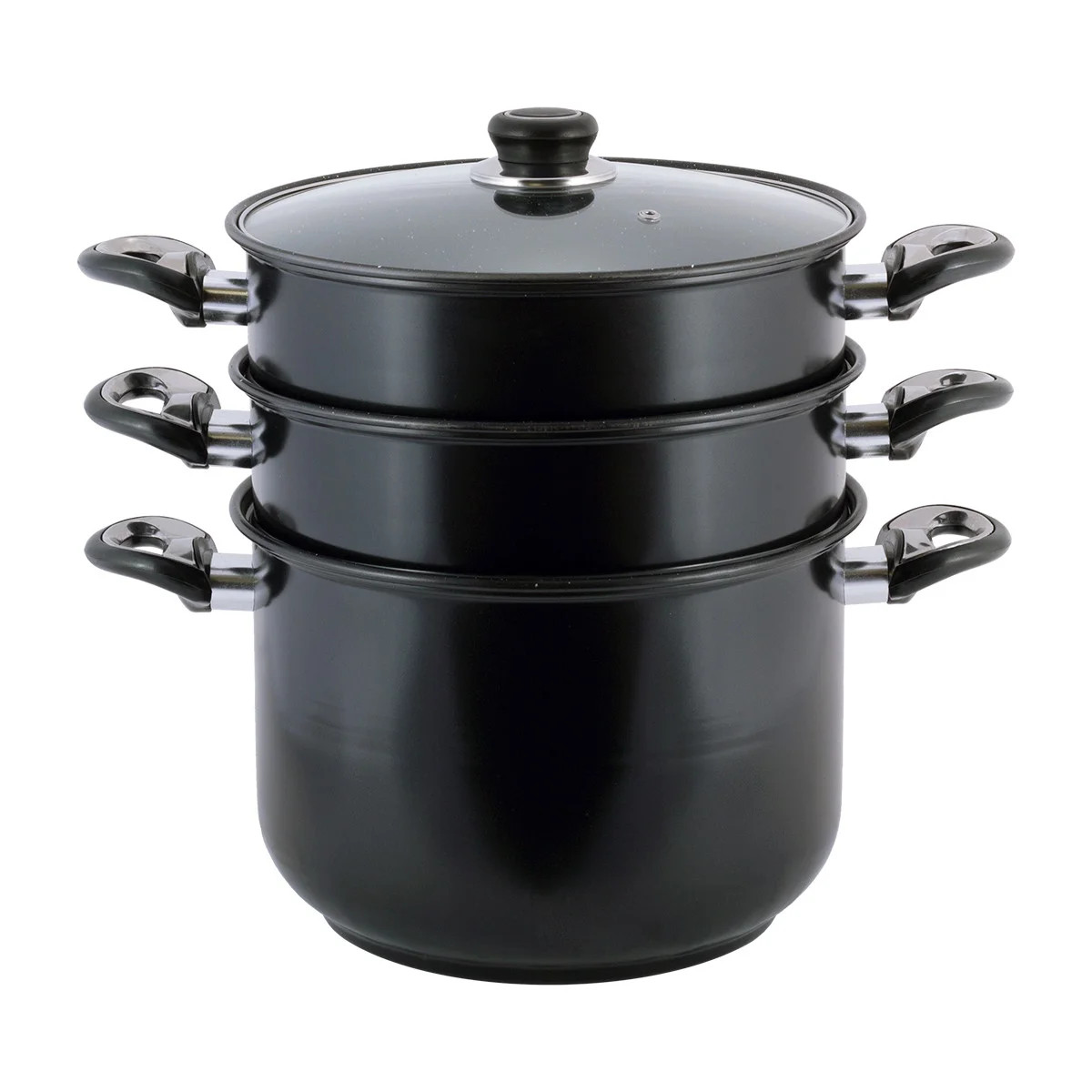 

Пароварка 3-х уровневая Kamille KM-5832 26х32 см