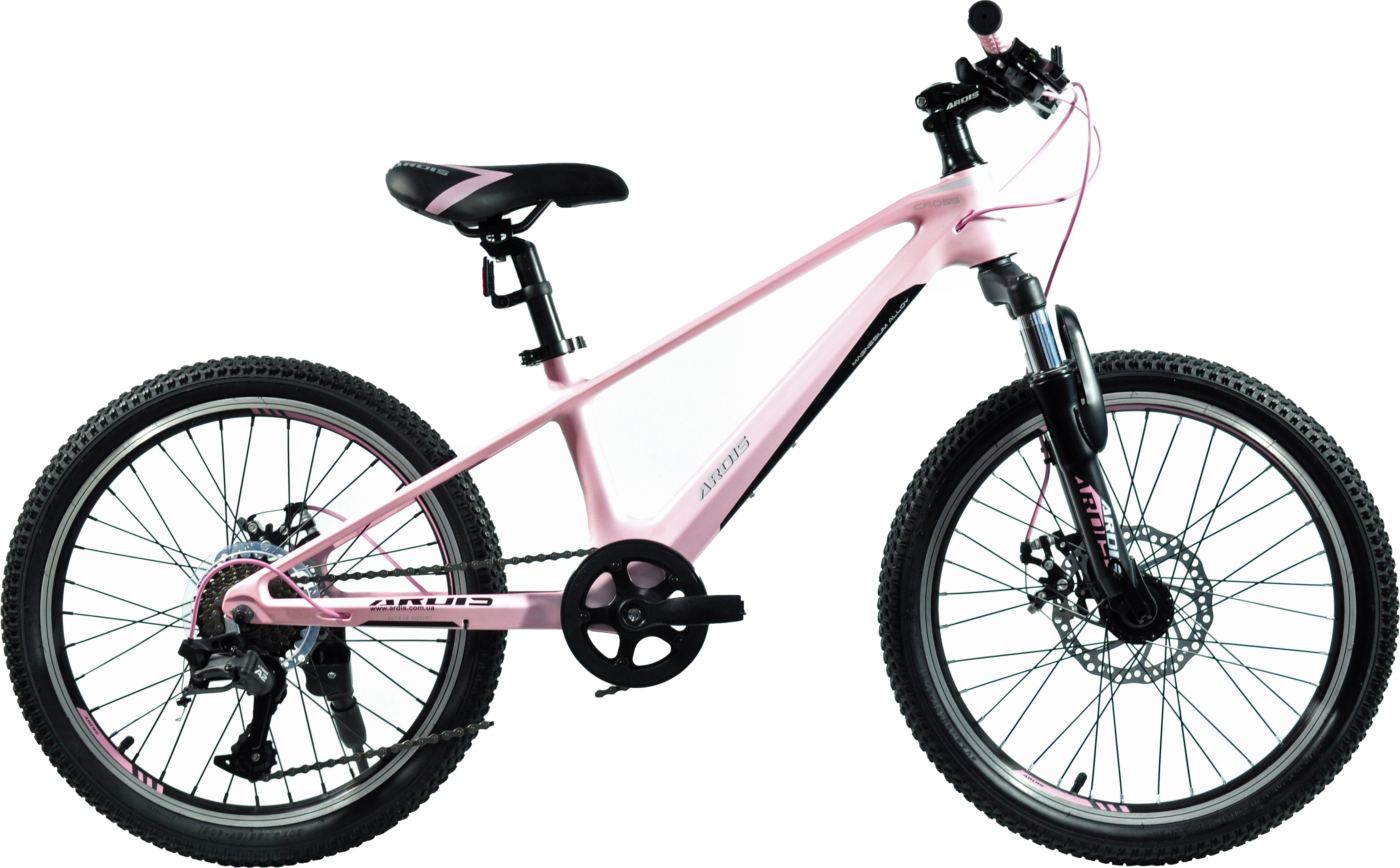 

Велосипед ARDIS 20 MTB MG "CROSS" Розовый (0265-100-2)