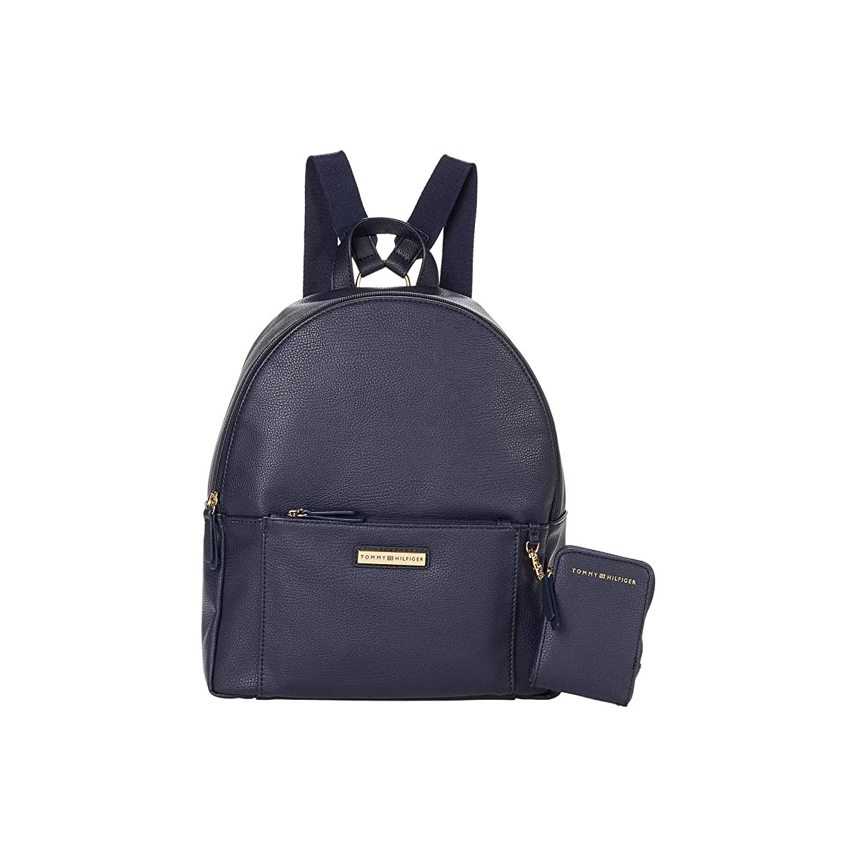 

Рюкзак Tommy Hilfiger Naomi II Dome with Pouch Pebble PVC Tommy Navy, Универсальный
