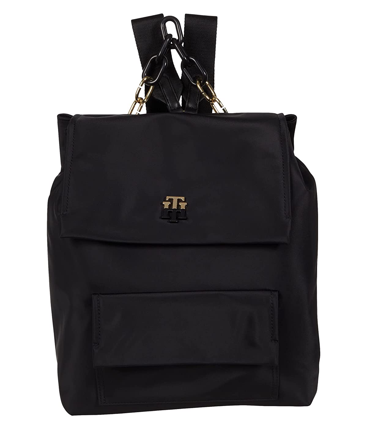 

Рюкзак Tommy Hilfiger Vanessa Flap - Smooth Recycled Nylon Black, Универсальный