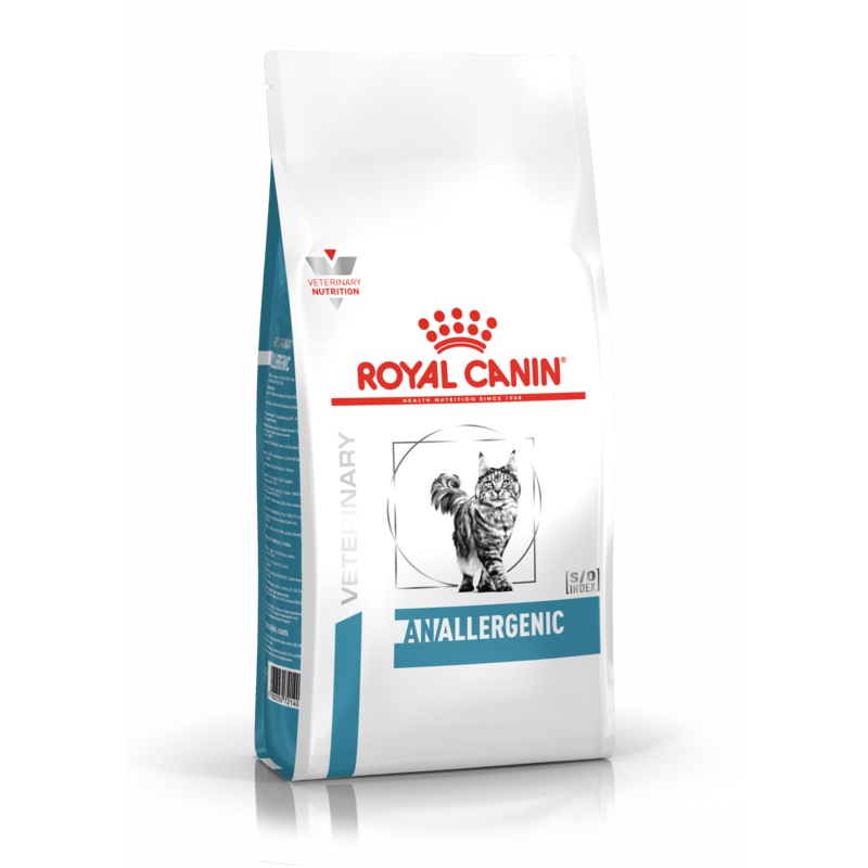 

Лечебный корм Royal Canin ДЛЯ КОШЕК ПРИ ПИЩЕВОЙ АЛЛЕРГИИ ИЛИ НЕПЕРЕНОСИМОСТИ С ЯРКО ВЫРАЖЕННОЙ ГИПЕРЧУВСТВИТЕЛЬНОСТЬЮ Anallergenic Feline 2 кг BGL-RC-413