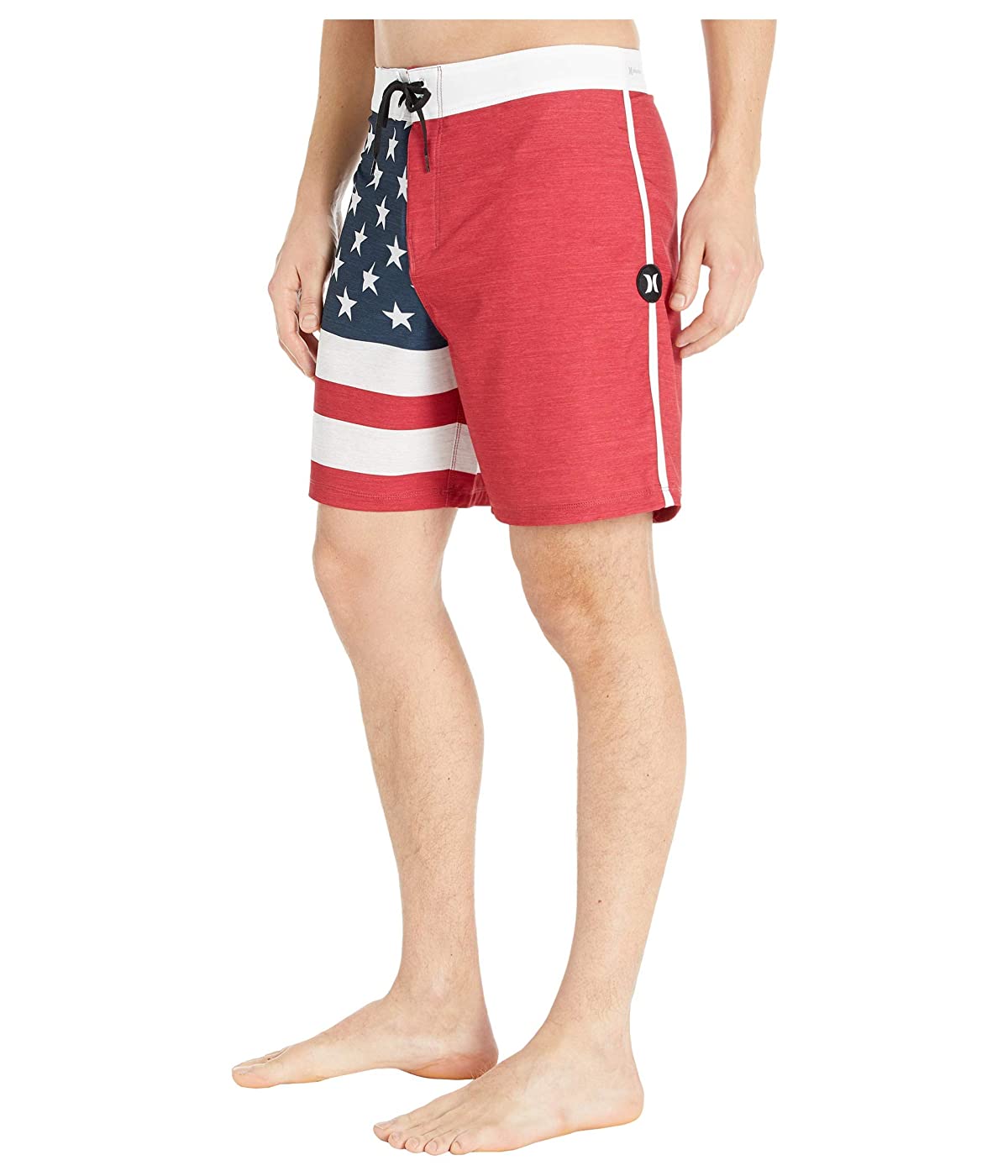 

Шорты для плавания Hurley 18" Phantom Patriot Boardshorts Gym Red, 31W 32L