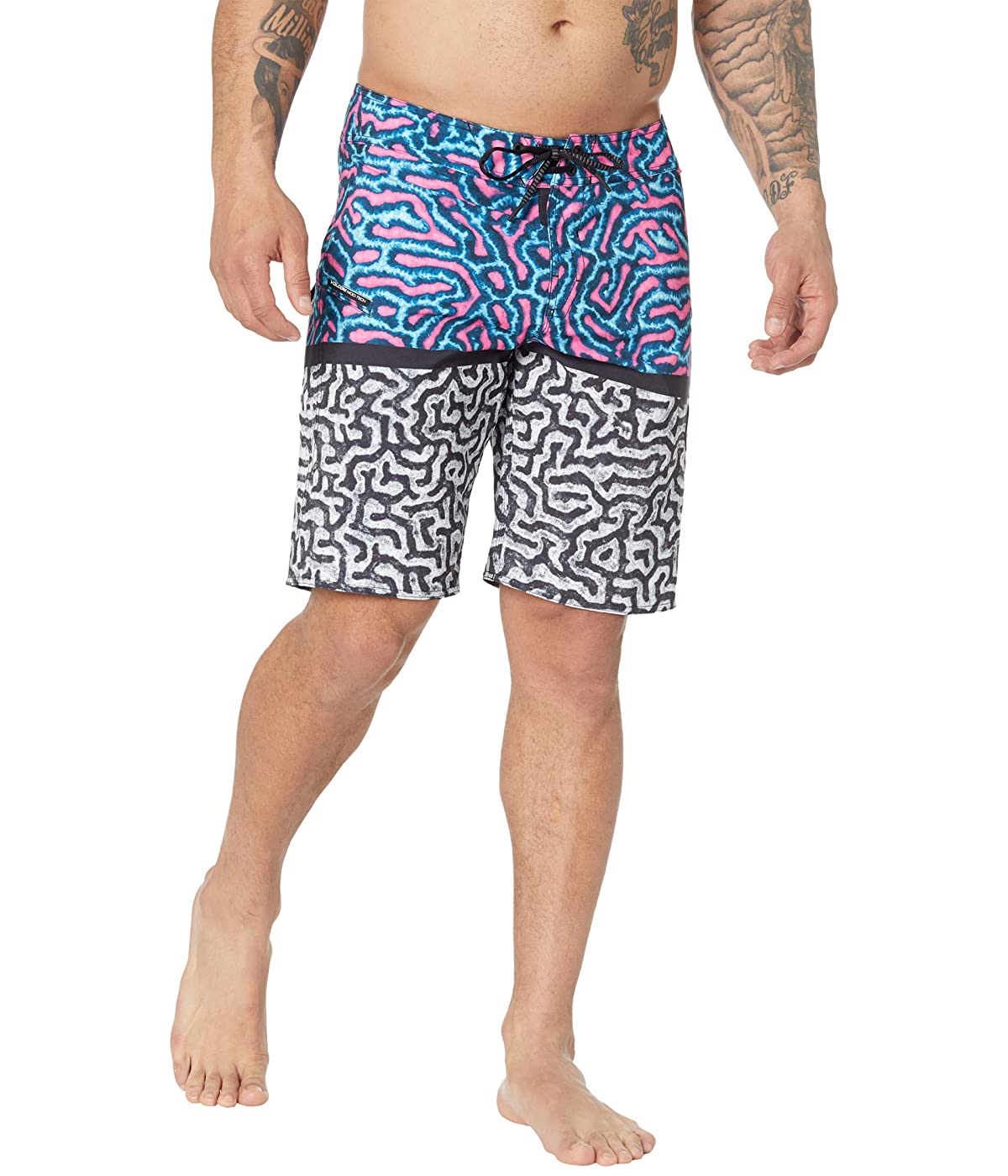 

Шорты для плавания Volcom Coral Morph 20" Boardshorts Pink, 38W 32L