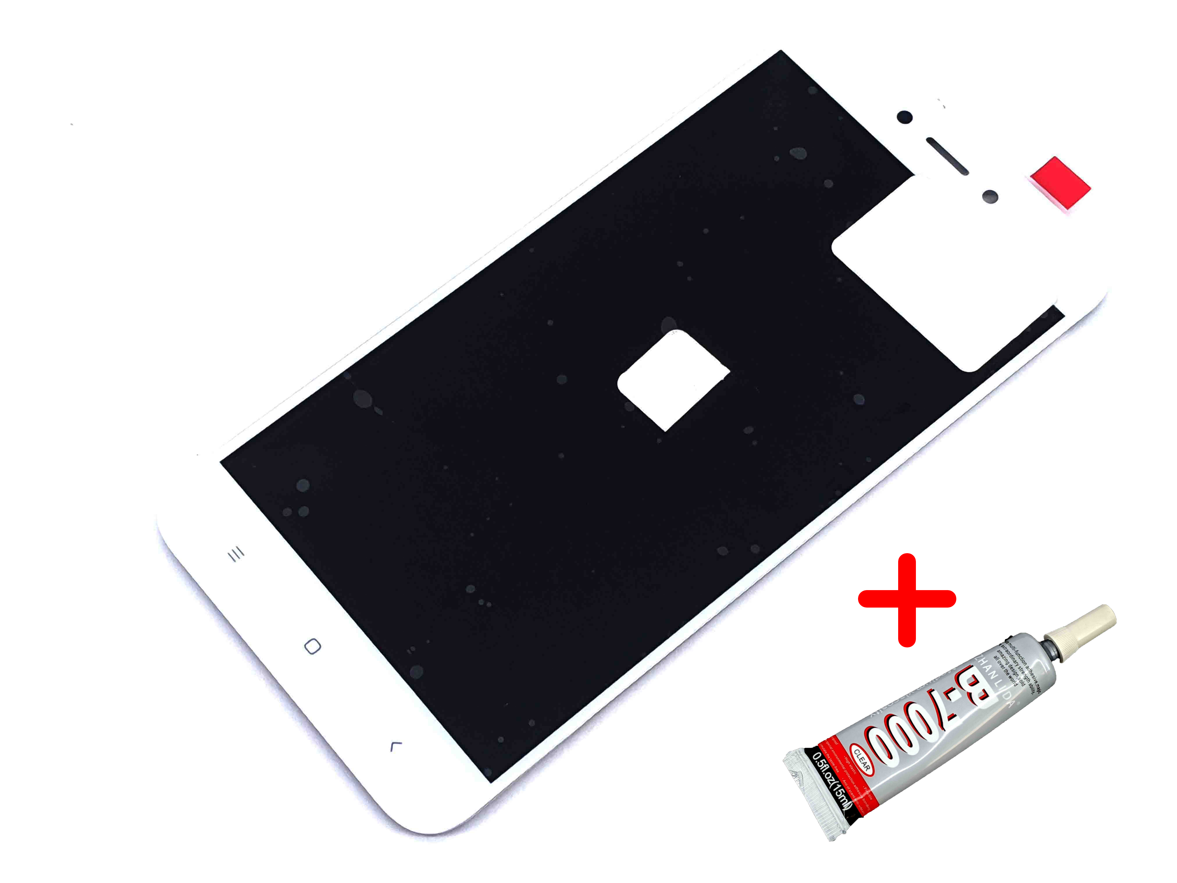Дисплей + сенсор (модуль) экран Xiaomi Redmi 5A, Redmi Go белый + рамка High Copy + клей B7000
