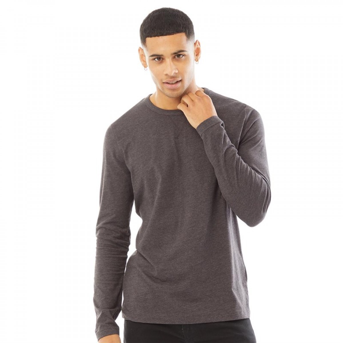 

Лонгслив Brave Soul Republic Neck T-Shirt Charcoal Marl Charcoal Marl,  (48, Лонгслив Brave Soul Republic Neck T-Shirt Charcoal Marl Charcoal Marl, L (48)
