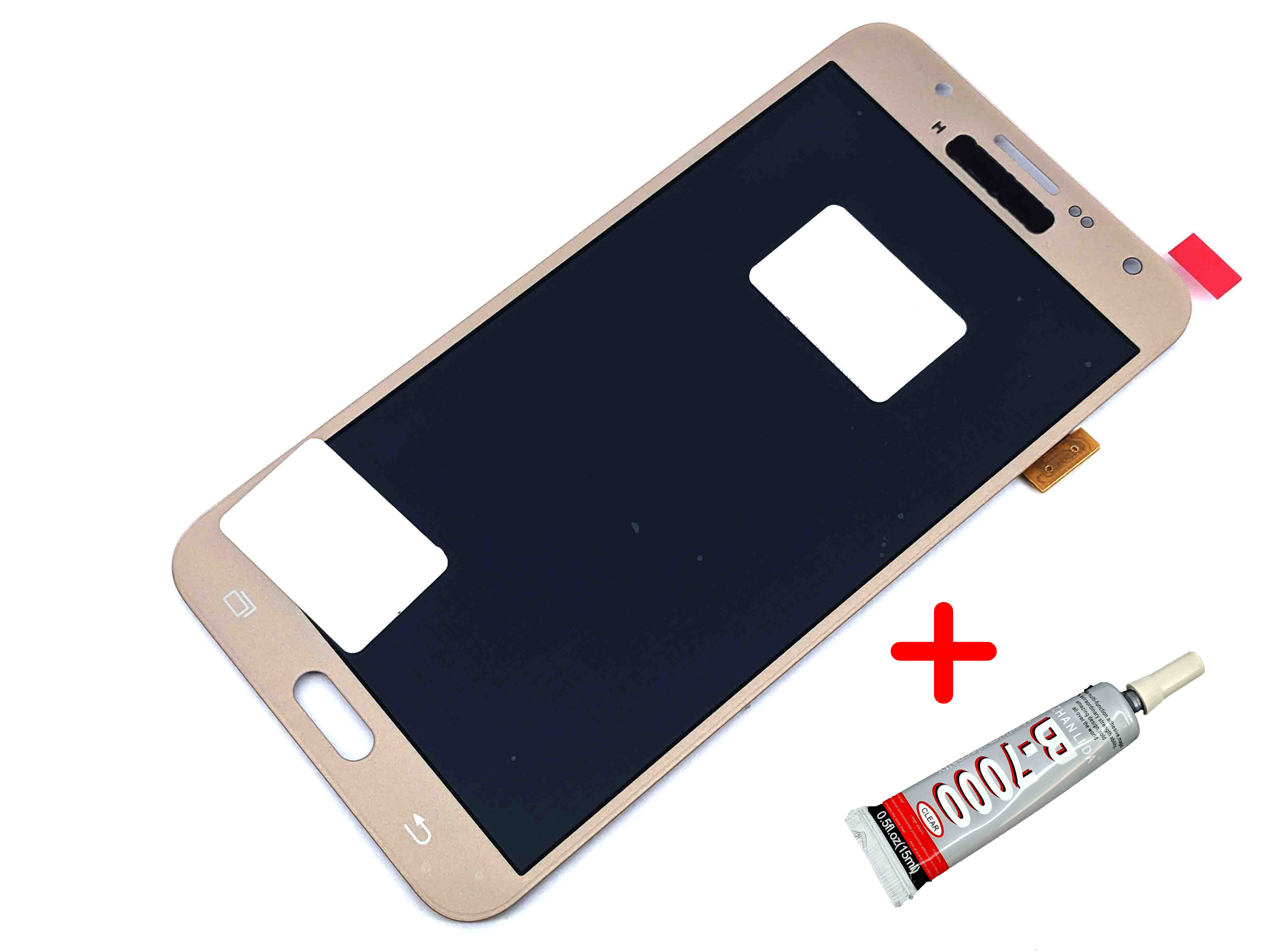 

Дисплей + Сенсор (модуль) экран Samsung J700H, DS Galaxy J7, J700F золотой TFT с регулировкой яркости High Copy + клей B7000