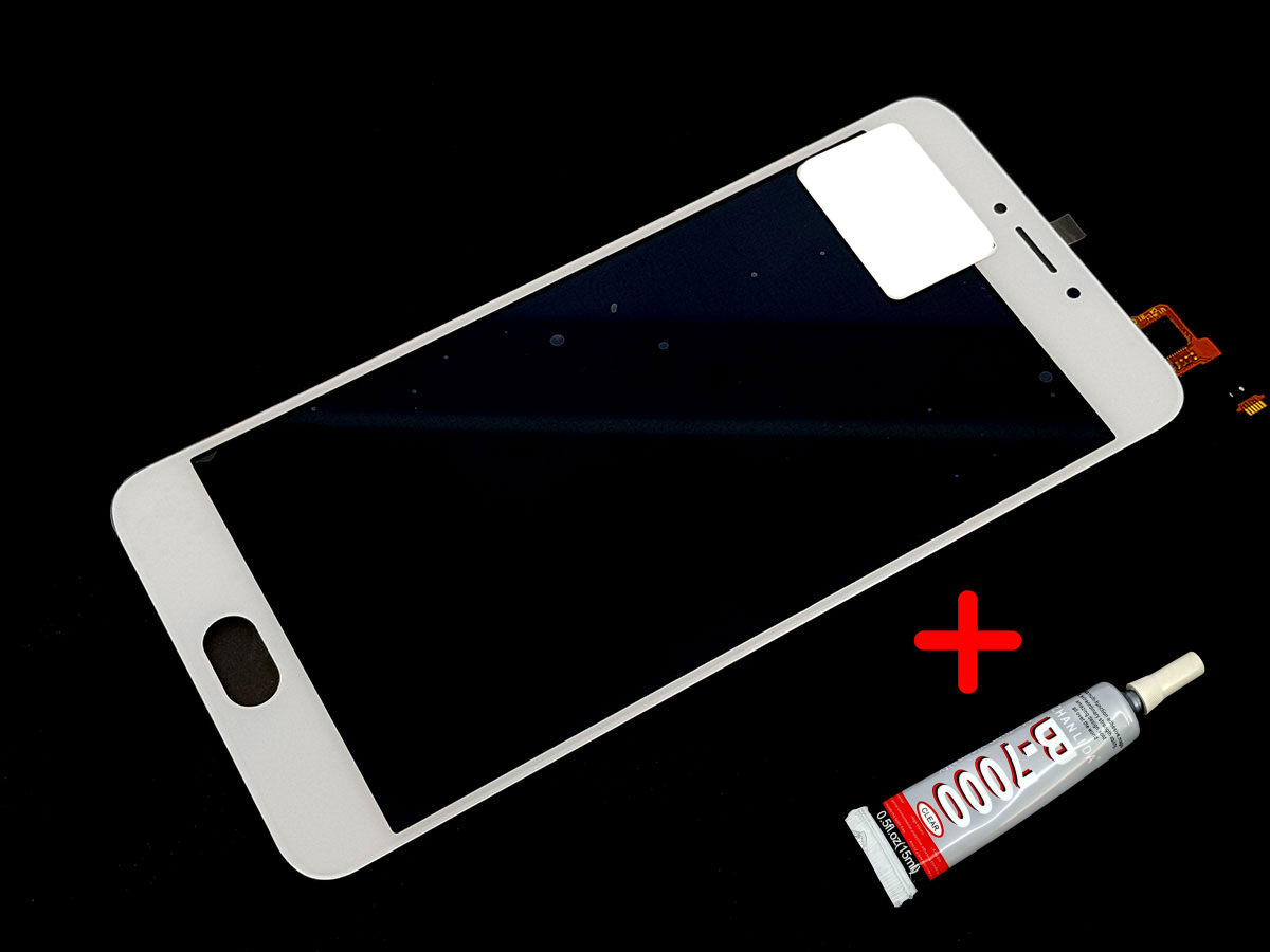 

Дисплей + сенсор (модуль) экран Meizu M3 Note L681, L681H белый High Copy + клей B7000