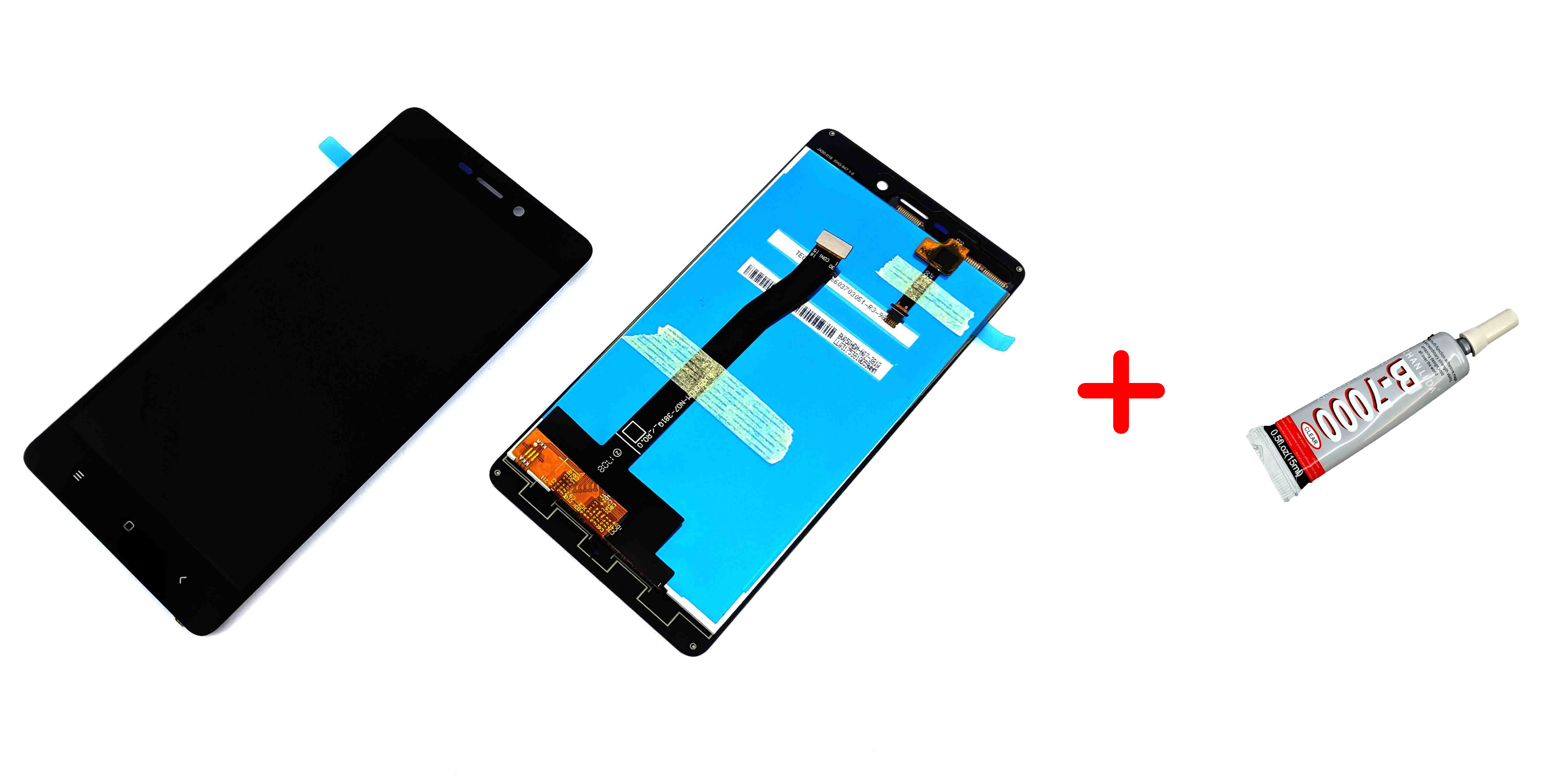 

Дисплей + сенсор (модуль) экран Xiaomi Redmi 3, Redmi 3S, Redmi 3X 2016030 черный Original PRC + клей B7000
