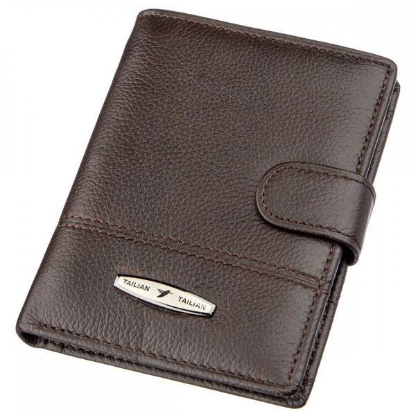 

Кошелек из натуральной кожи TAILIAN 19002 Коричневый
