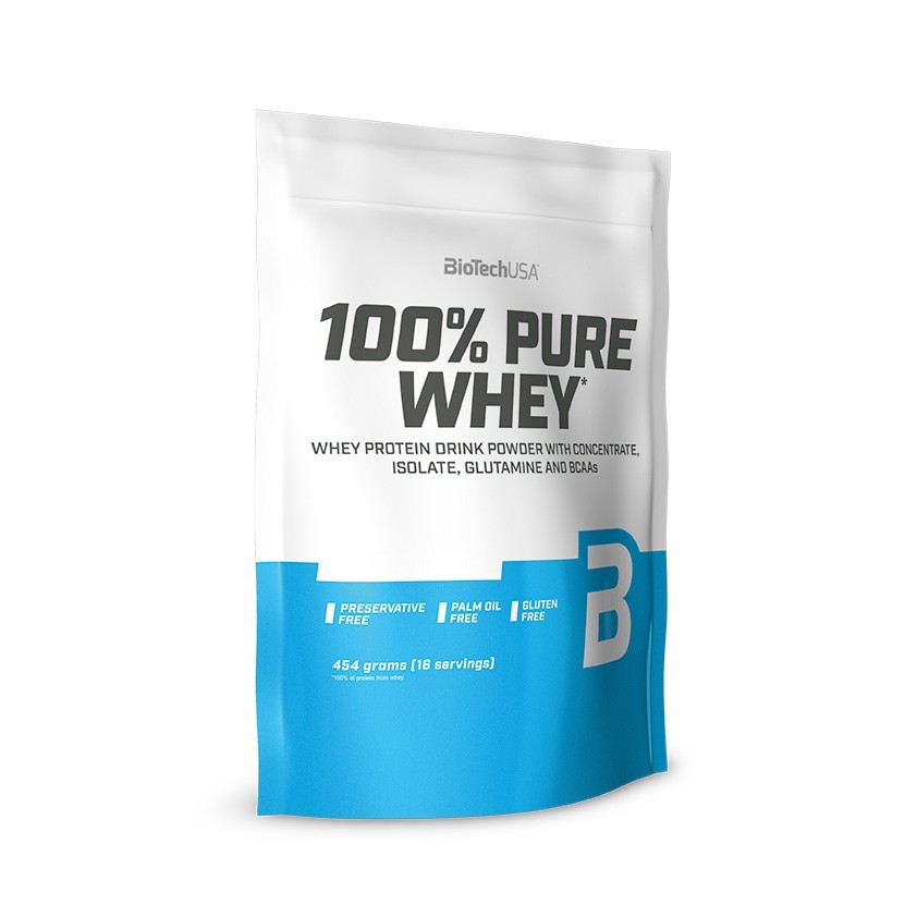 

Протеин BioTech 100% Pure Whey 454 г Бурбон ваниль