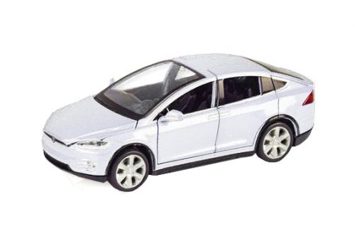 

Машинка "Tesla Model X" из серии "Автопром" (белая)