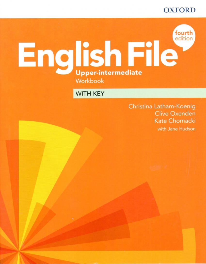 

Книга English File 4th edition Upper Intermediate Workbook with Key