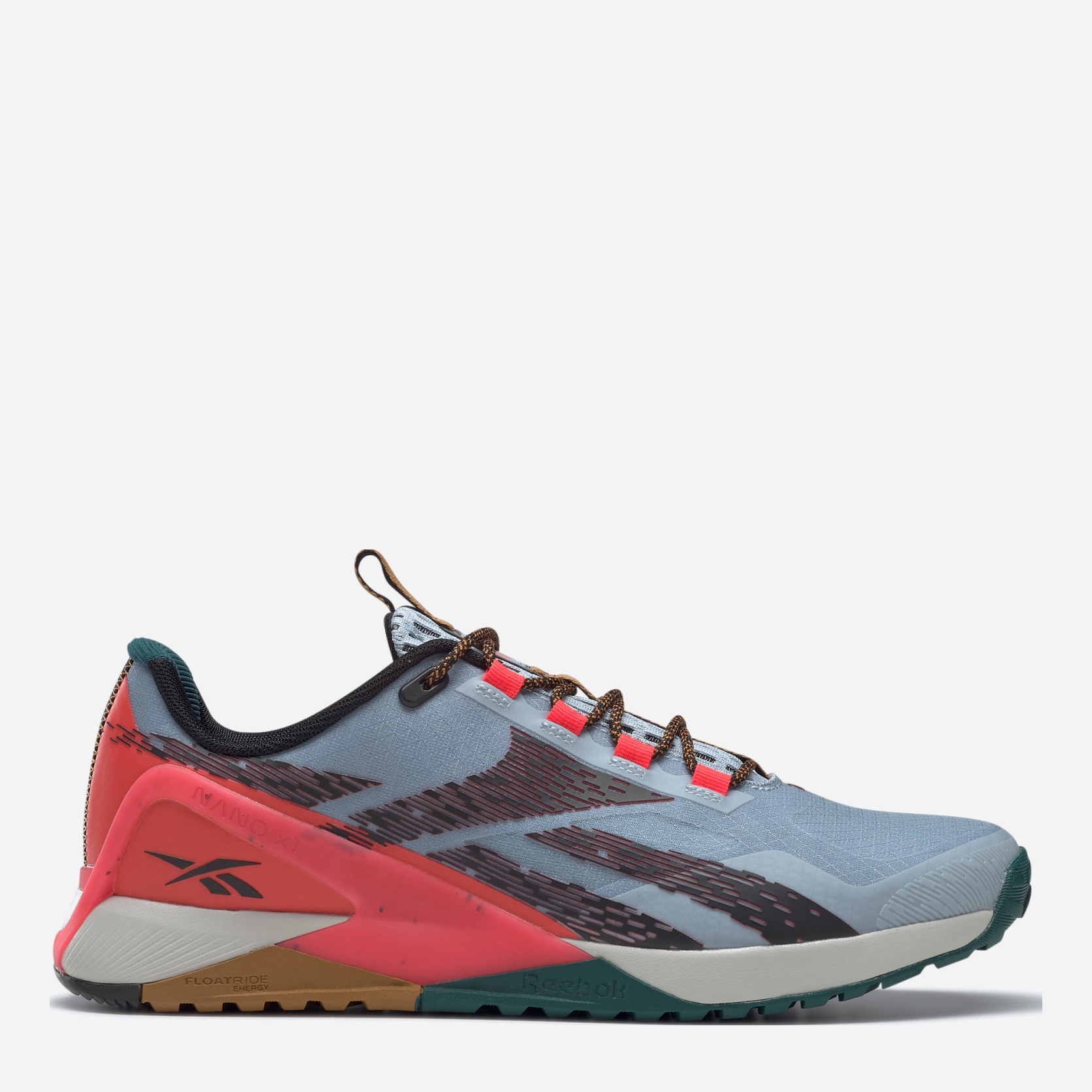 

Кроссовки Reebok Nano X1 Adventure H02993 41 (8.5) 26.5 см Gabgry/Cblack/Neoche