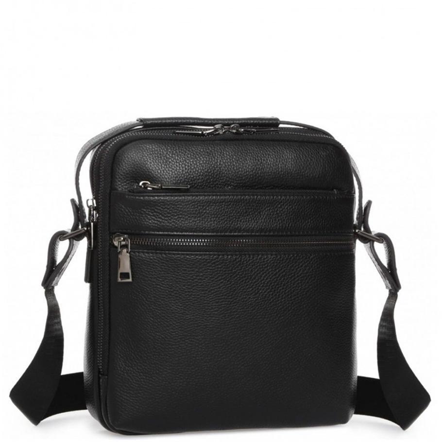 

Мужская кожаная сумка месенджер Tiding Bag 13794-NM 23 х 26 х 8 Черный