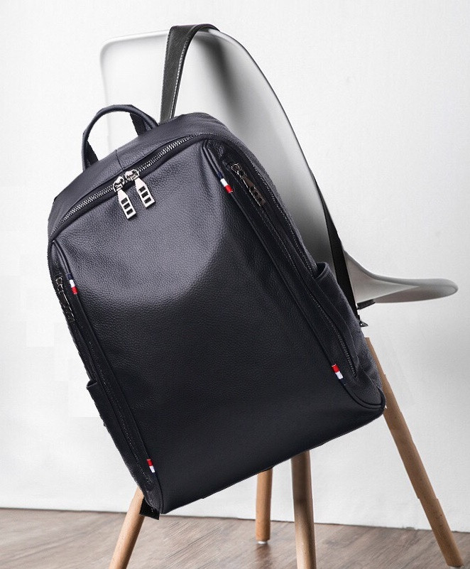 

Мужской кожаный рюкзак Tiding Bag 144960-NM 40 х 31 х 13 Черный